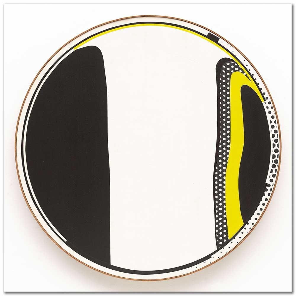 Roy Lichtenstein Ayna Kanvas Tablo