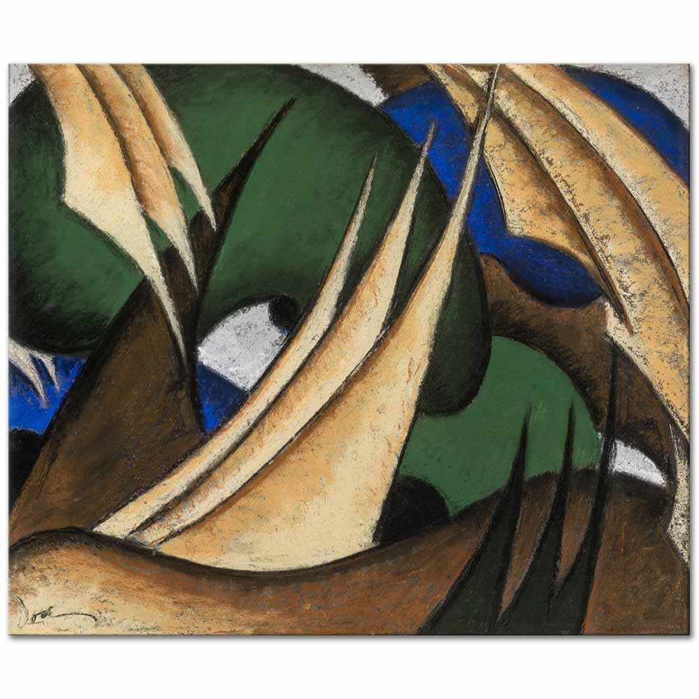 Arthur Dove Yelkenliler Kanvas Tablo