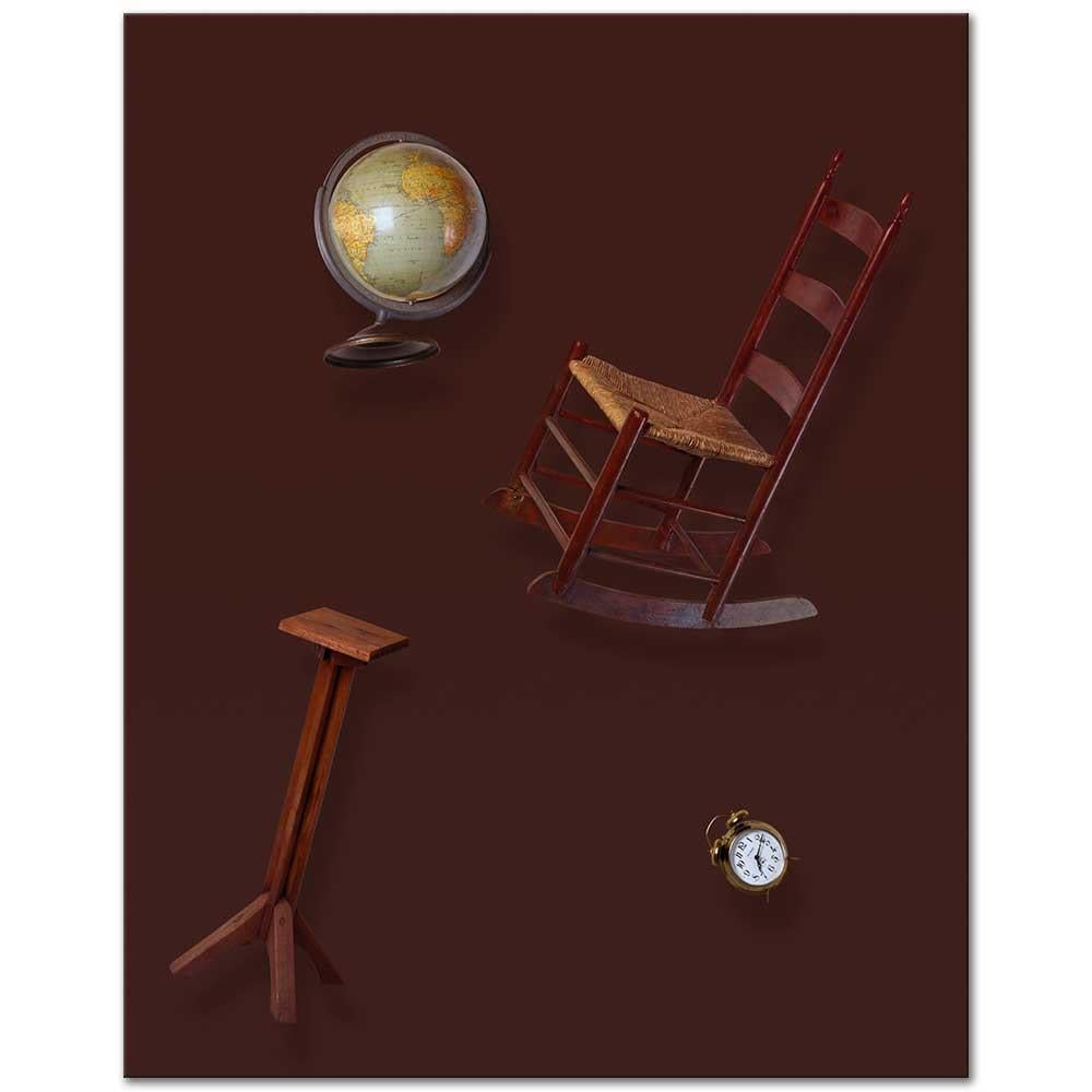 Sara Charlesworth Aşağı Aşağı Aşağı Kanvas Tablo