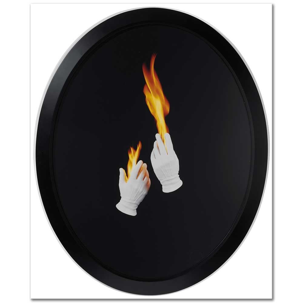 Sara Charlesworth Ateşle Deneme Kanvas Tablo