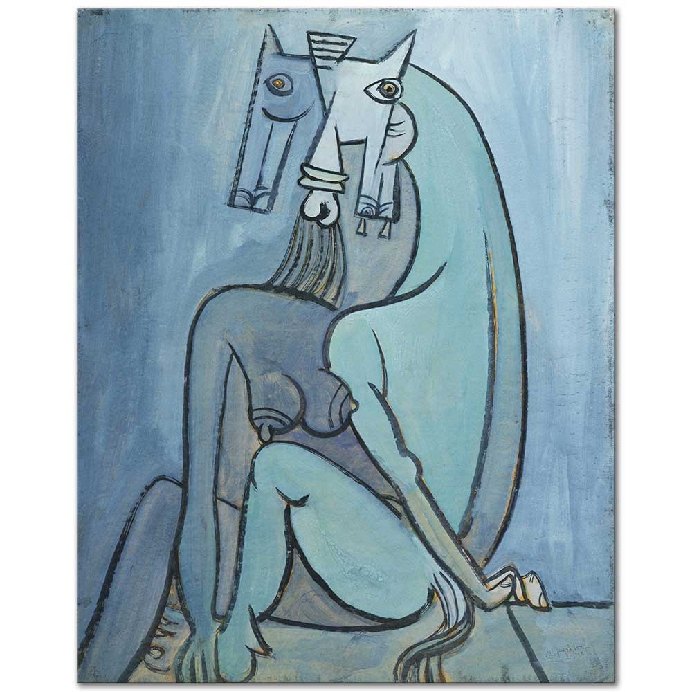 Wifredo Lam Şeytan Kanvas Tablo