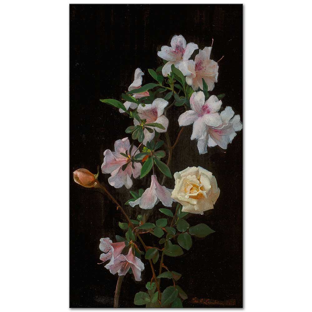 Spring Blossoms by George Cochran Lambdin as Fine Art Print