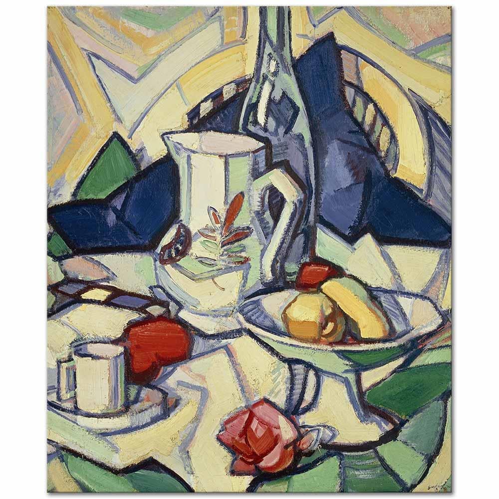 Samuel Peploe Natürmort Kanvas Tablo