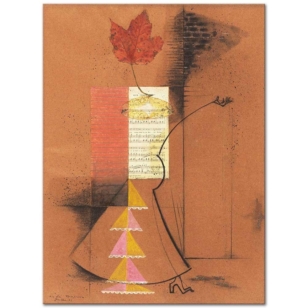 Andre Masson Sokak Şarkıcısı Kanvas Tablo