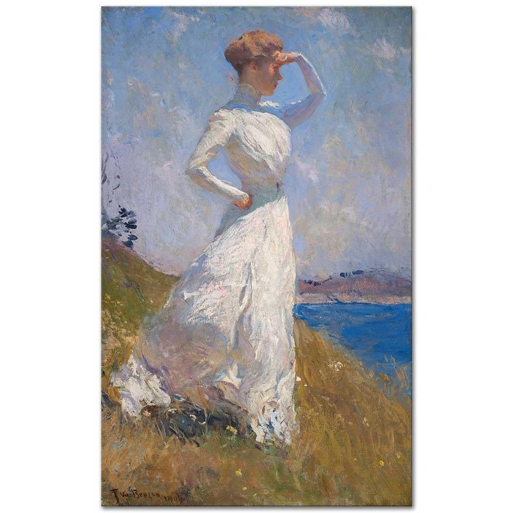 Frank Weston Benson Güneş Işığı Kanvas Tablo