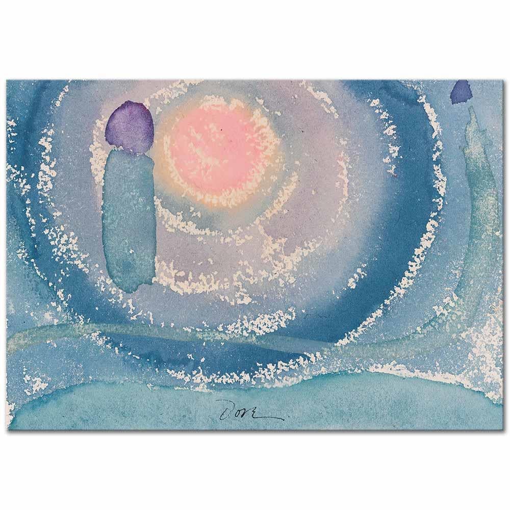 Arthur Dove Gün Doğumu I Kanvas Tablo