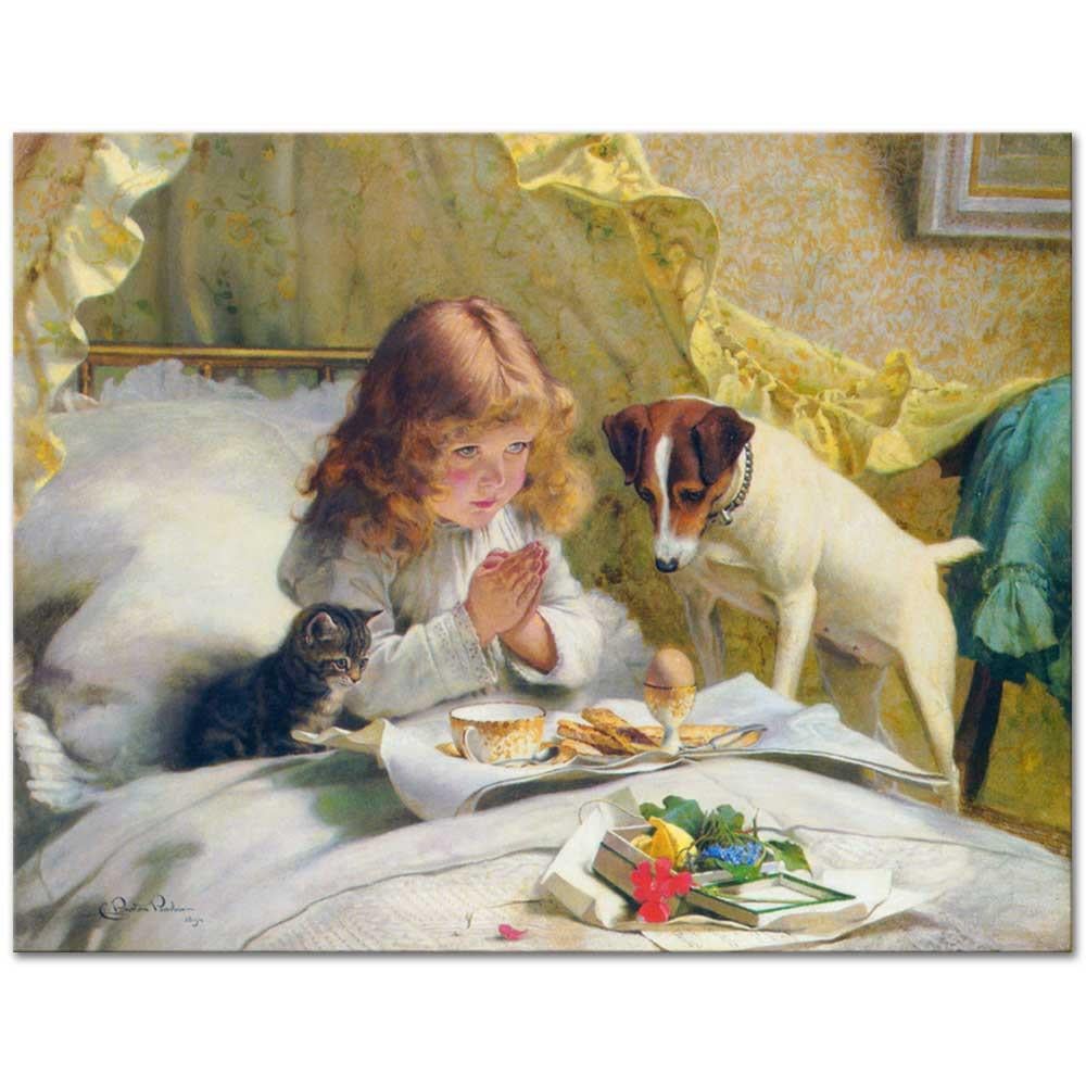 Charles Burton Barber Belirsizlik Kanvas Tablo