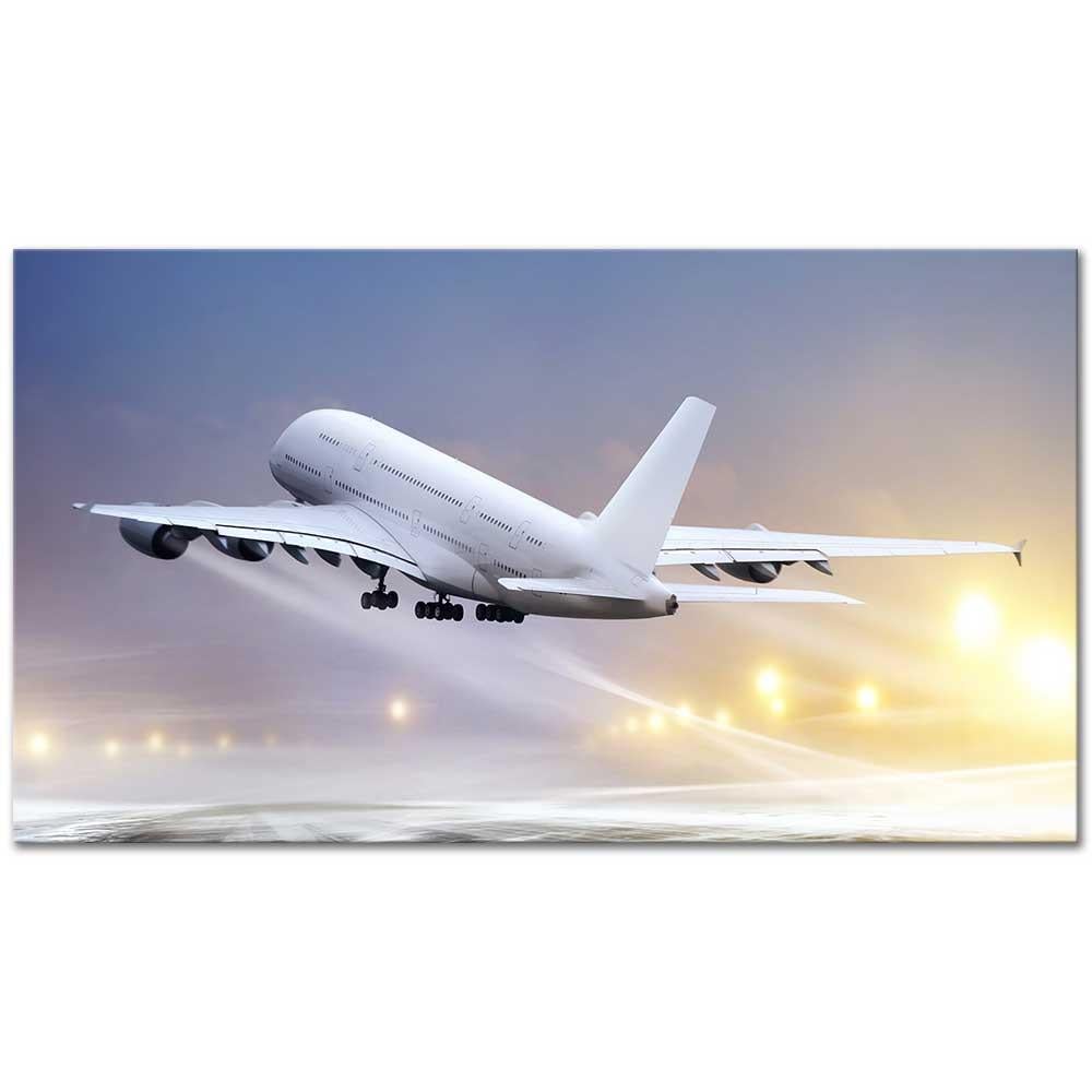 Havaalanından Kalkış Kanvas Tablo