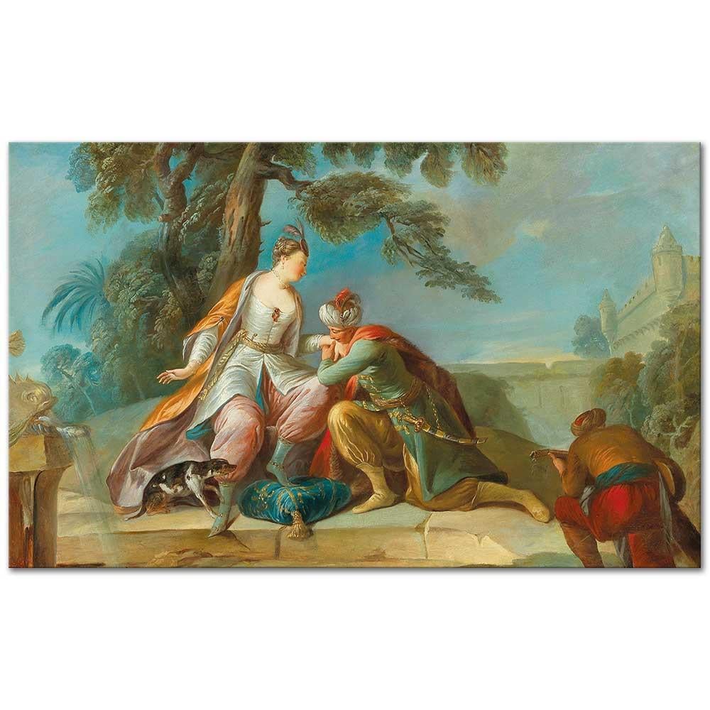 Francesco Zugno Aşık Sultan Kanvas Tablo