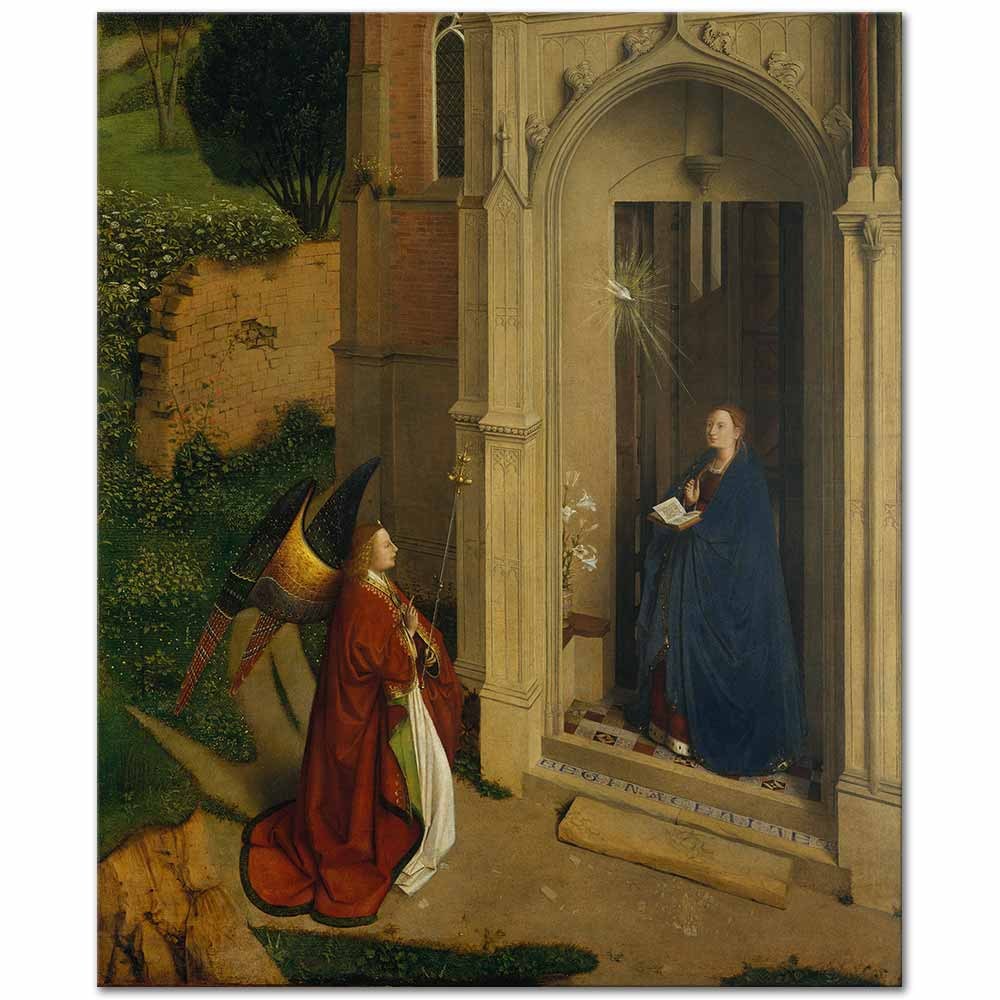 The Annunciation by Petrus Christus as Fine Art Print