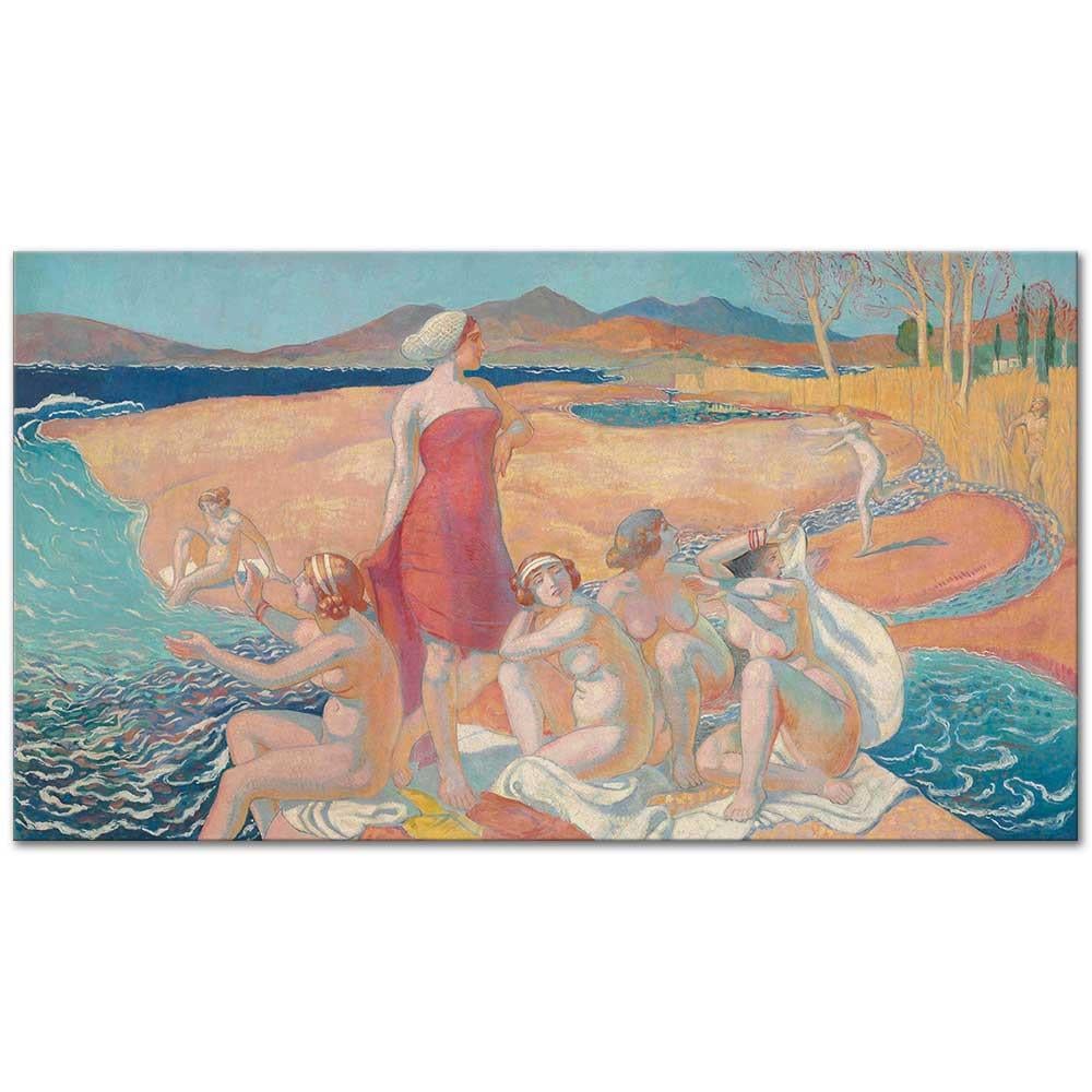 Maurice Denis Odyseus'un Uyanışı Kanvas Tablo