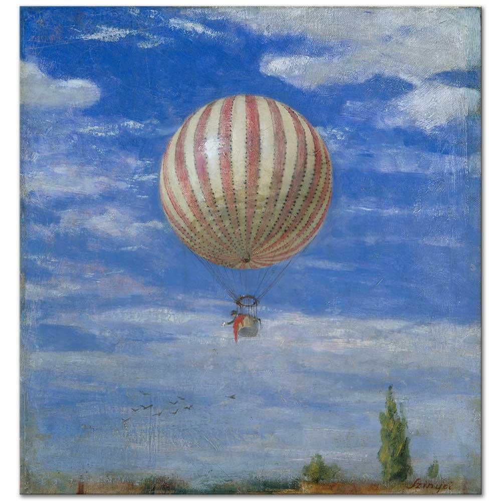 Pal Szinyei Merse Balon Kanvas Tablo