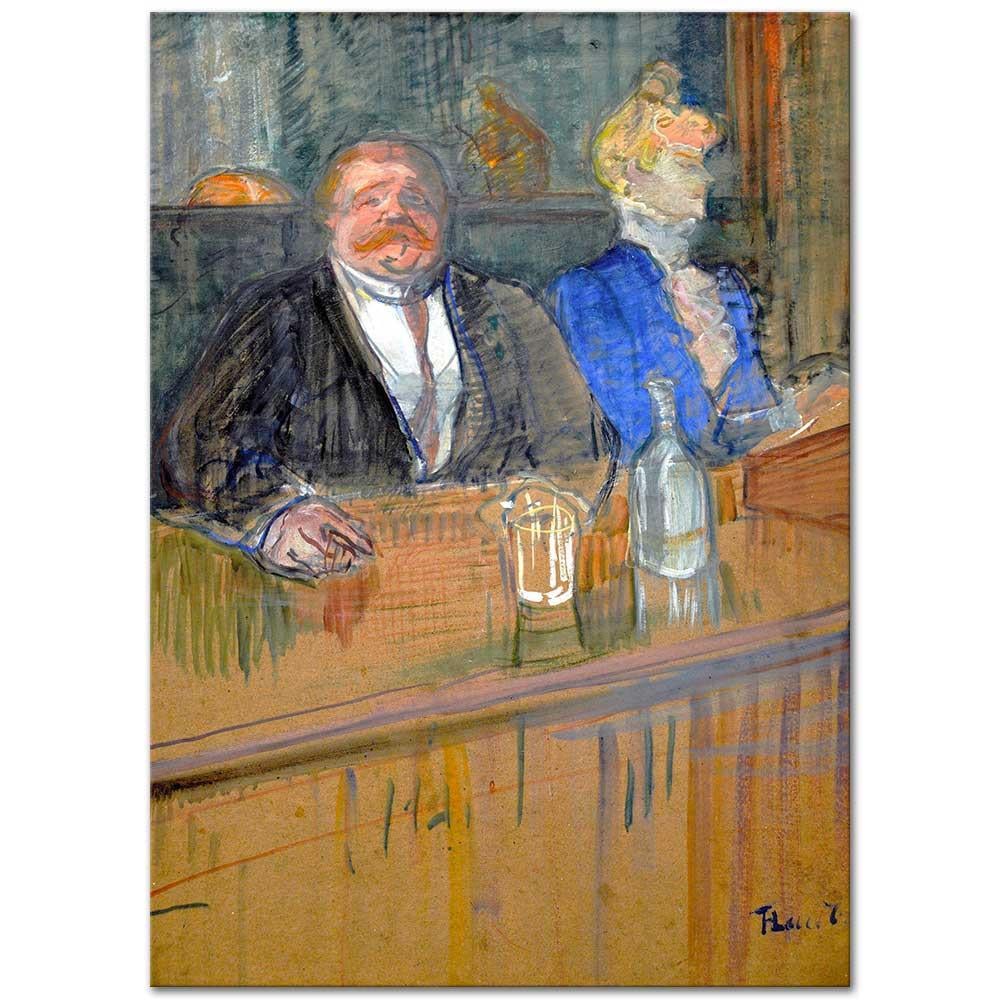 Henri de Toulouse-Lautrec Barda Kanvas Tablo