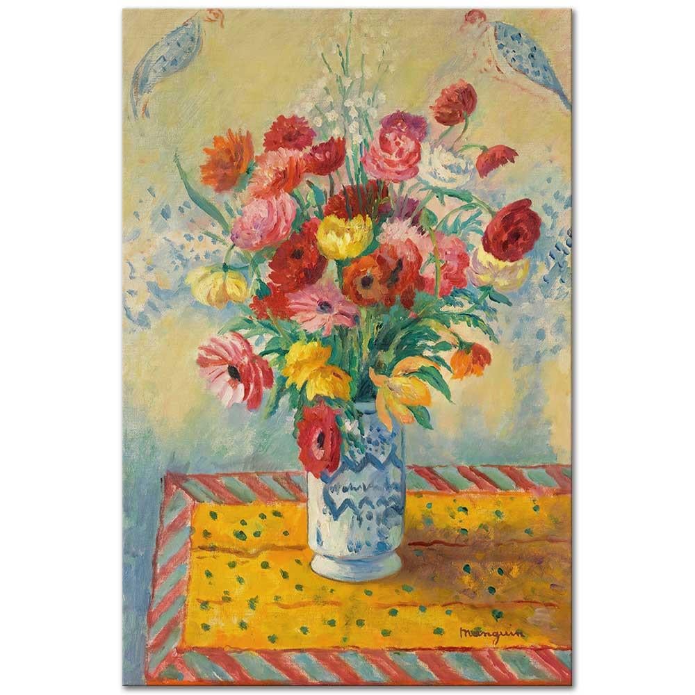 Henri Manguin Düğünçiçekleri Kanvas Tablo