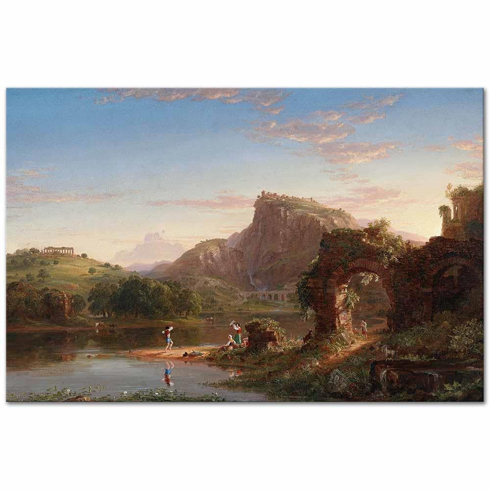 Thomas Cole Neşe Kanvas Tablo