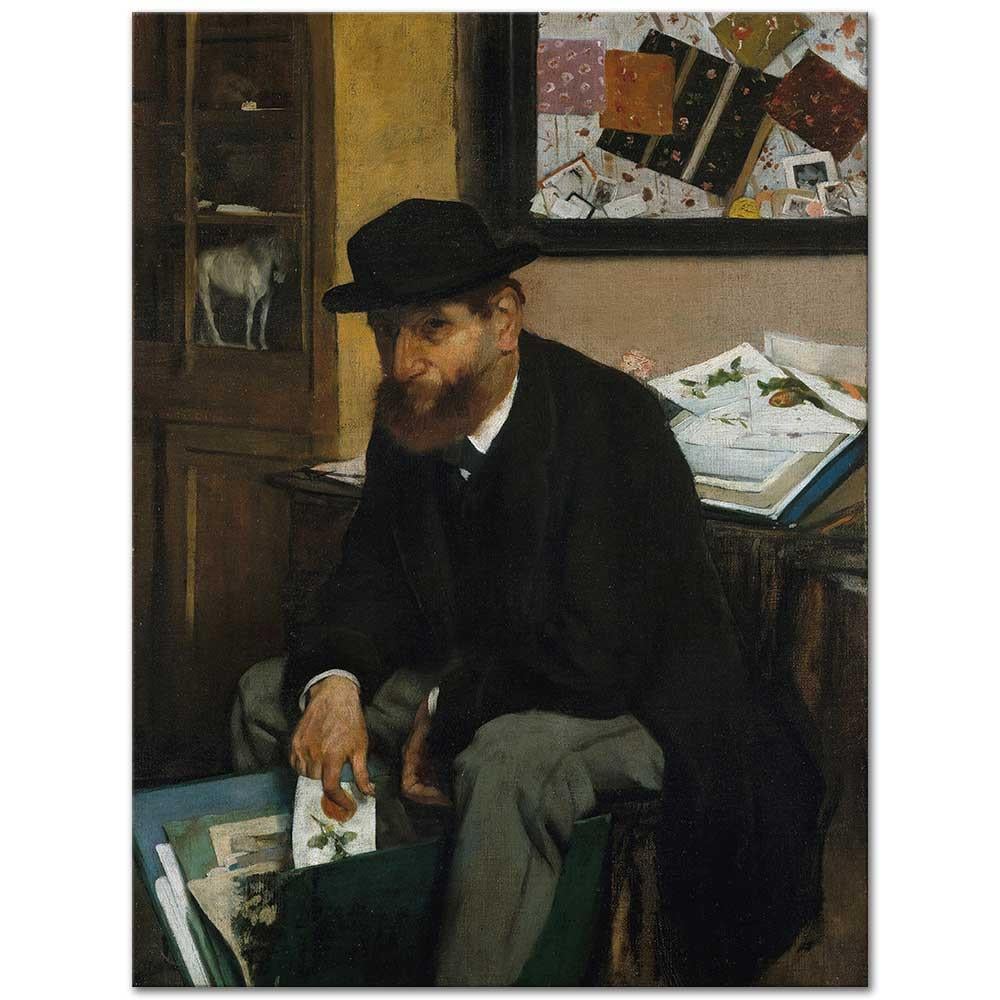 Edgar Degas Baskı Koleksiyoneri Kanvas Tablo