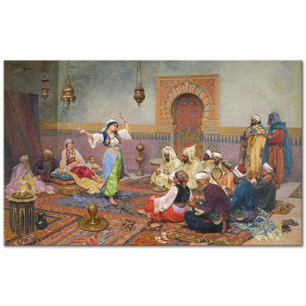 Giulio Rosati Dansöz Kanvas Tablo