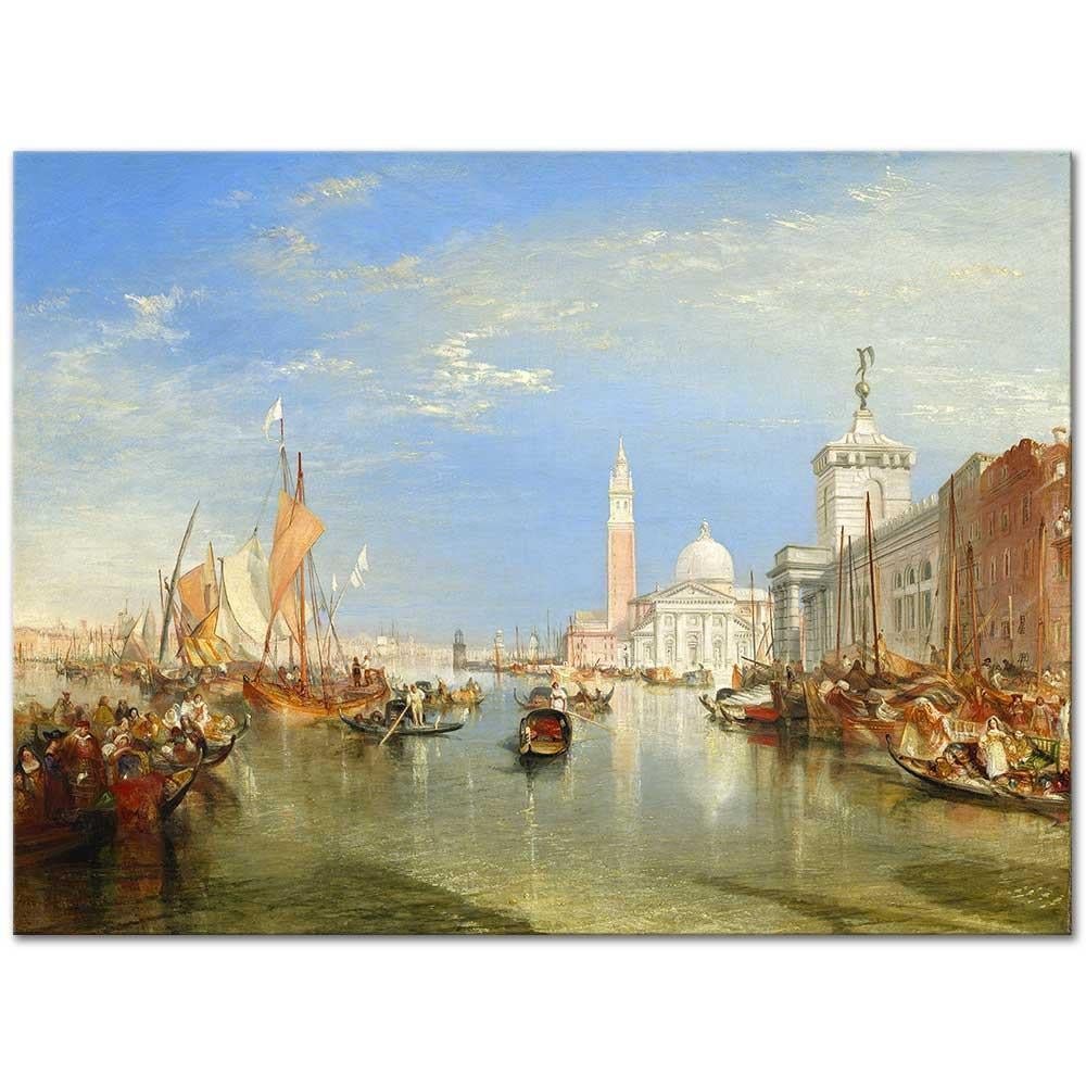 Joseph Mallord William Turner Dogana ve San Giorgio Maggiore Kanvas Tablo