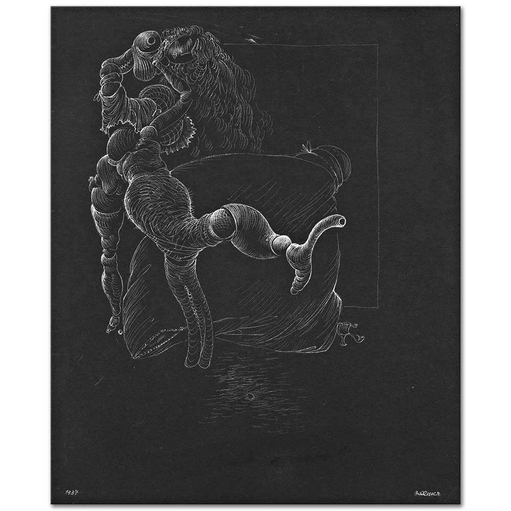 Hans Bellmer Oyuncak Bebek Kanvas Tablo