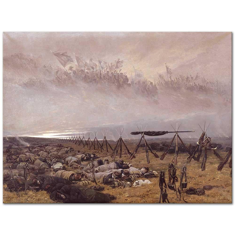 Edouard Detaille Rüya Kanvas Tablo