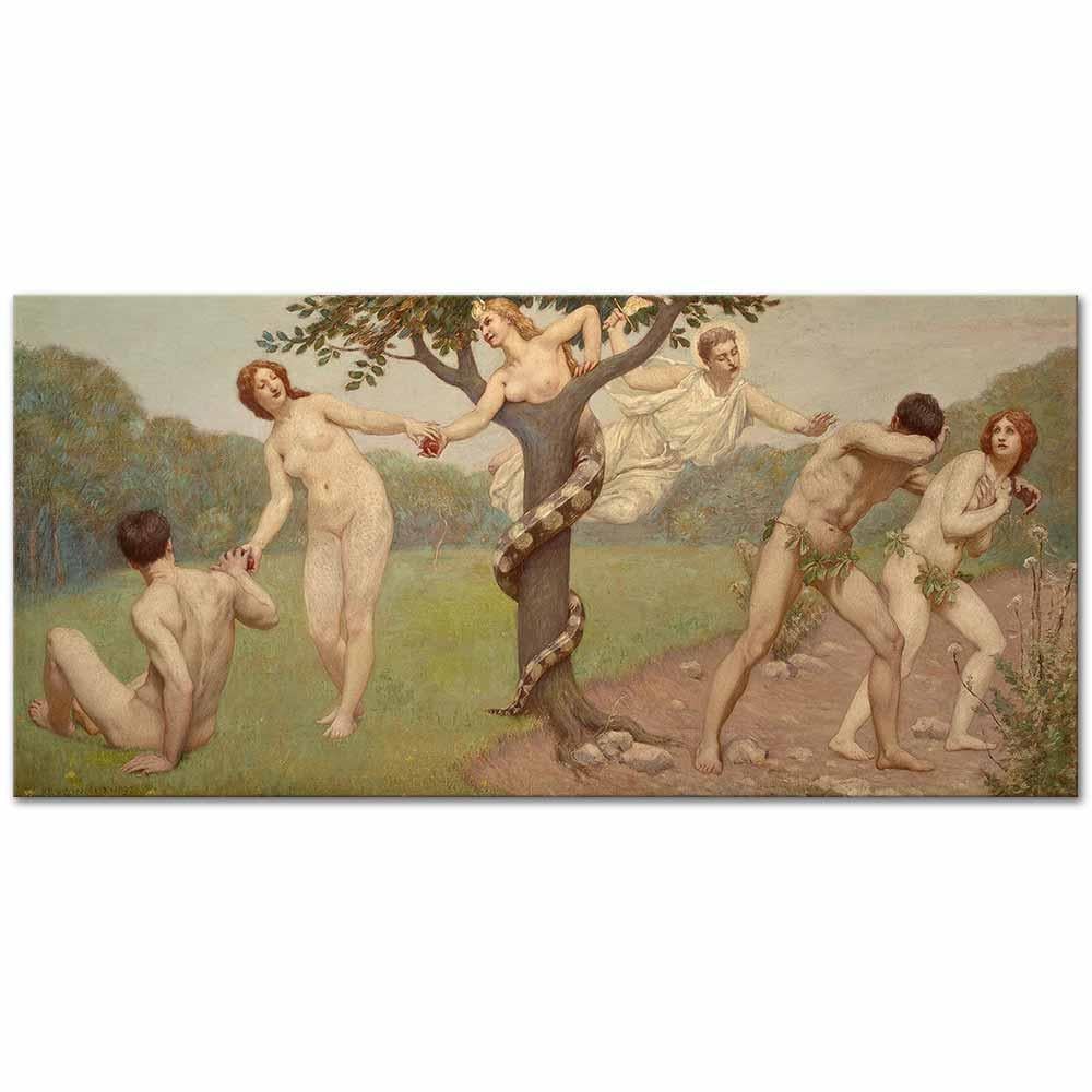 Kenyon Cox Cennetten Kovuluş Kanvas Tablo