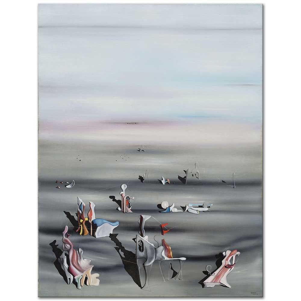 Yves Tanguy Zamanın Mobilyası Kanvas Tablo