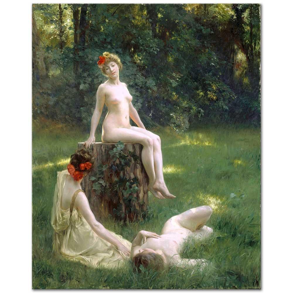 Julius LeBlanc Stewart Çayır Kanvas Tablo