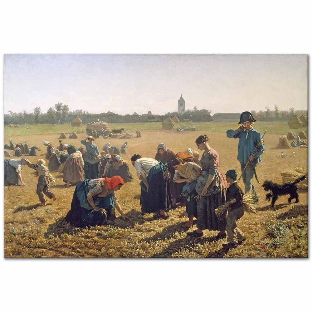 The Gleaners by Jules Breton as Fine Art Print