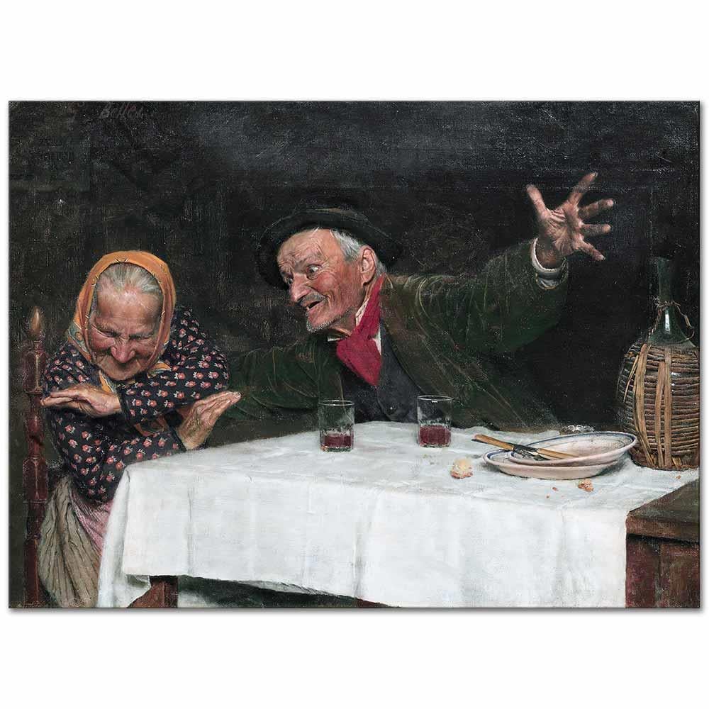 Gaetano Bellei Joker Kanvas Tablo