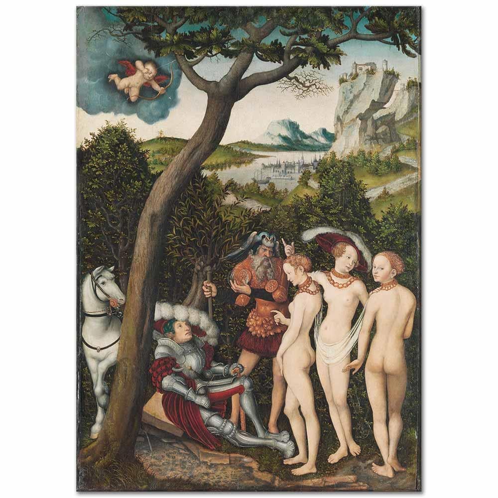 Lucas Cranach Paris'in Yargılanışı