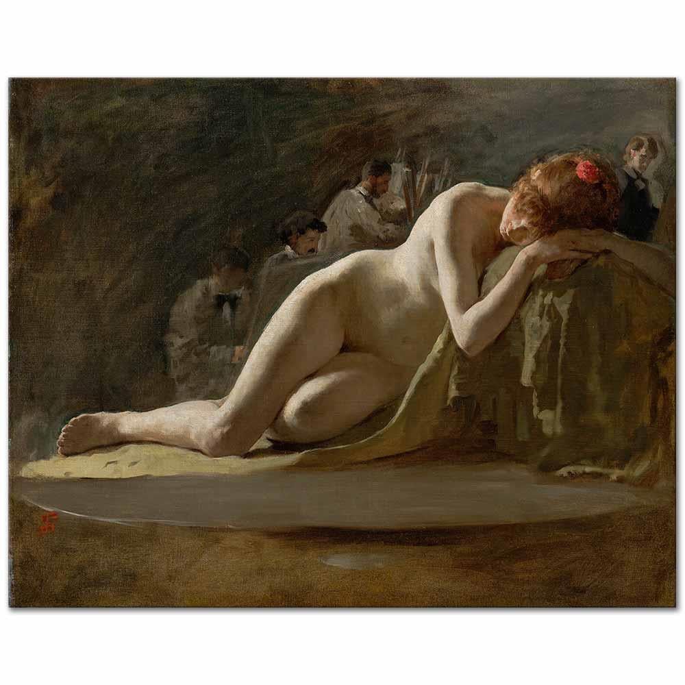 Solomon Joseph Solomon Yaşam Sınıfı Kanvas Tablo