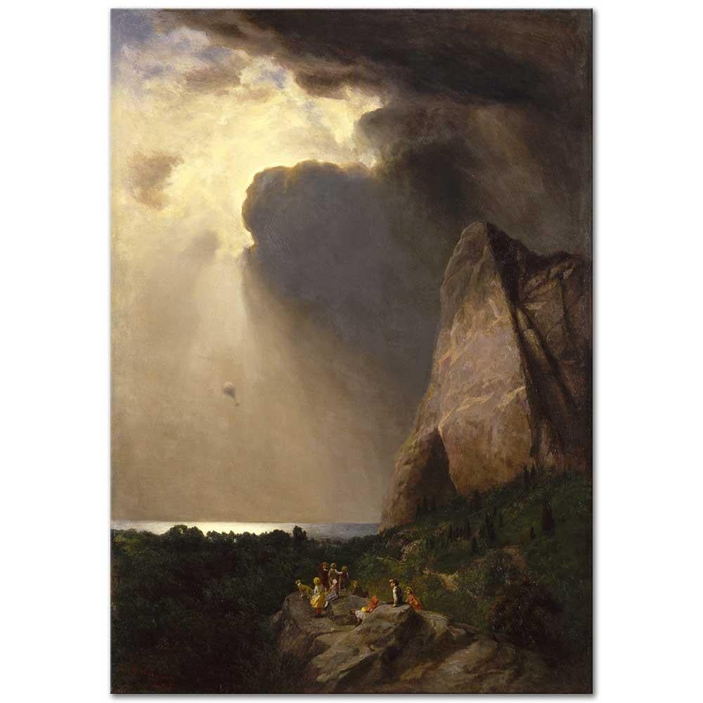 William Holbrook Beard Kayıp Balon Kanvas Tablo