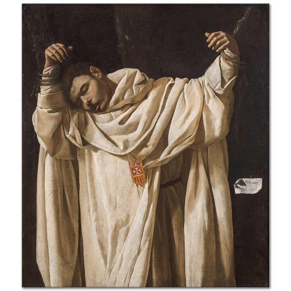 Francisco De Zurbaran Aziz Serapio'nun Şehit Edilişi Kanvas Tablo