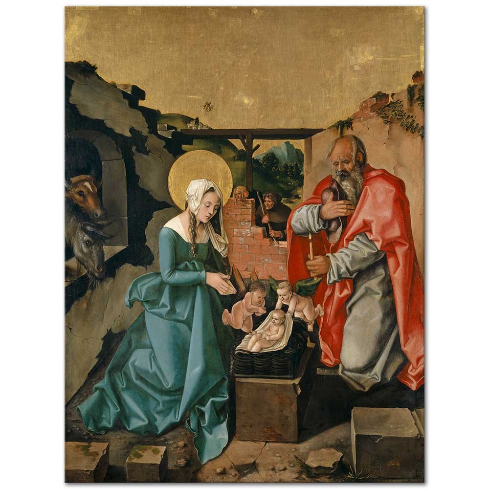 The Nativity by Hans Baldung Grien as Fine Art Print