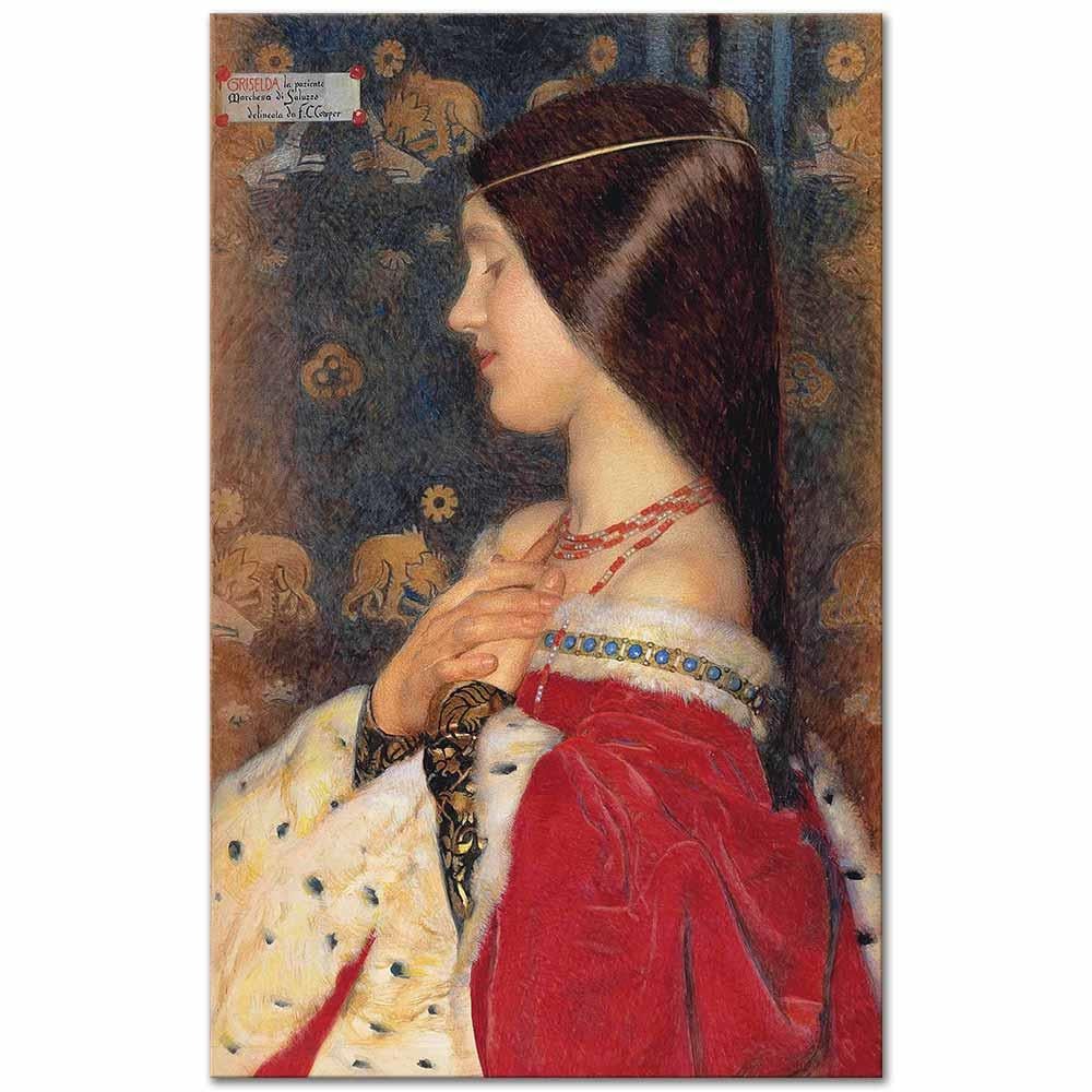 Frank Cadogan Cowper Hasta Griselda Kanvas Tablo