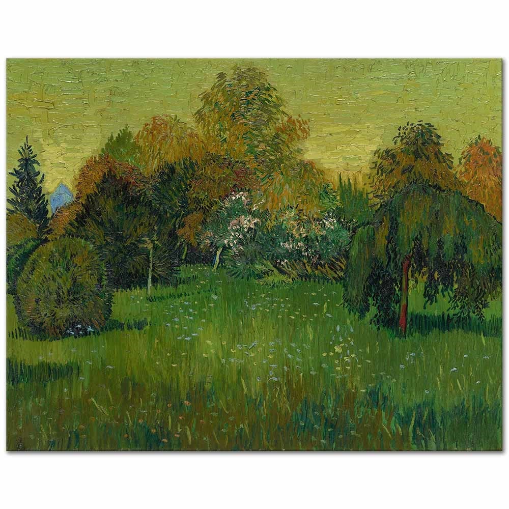 The Poet's Garden by Vincent van Gogh as Fine Art Print