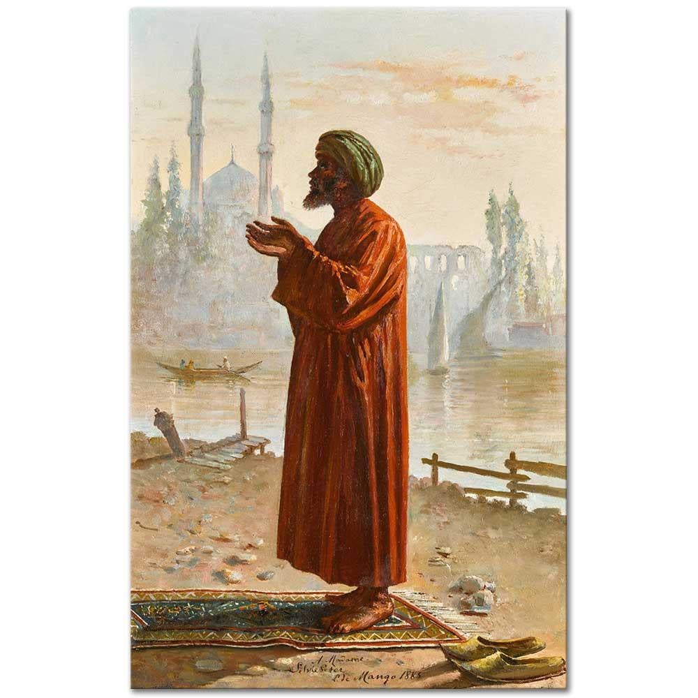 Leonardo de Mango Namazda Kanvas Tablo