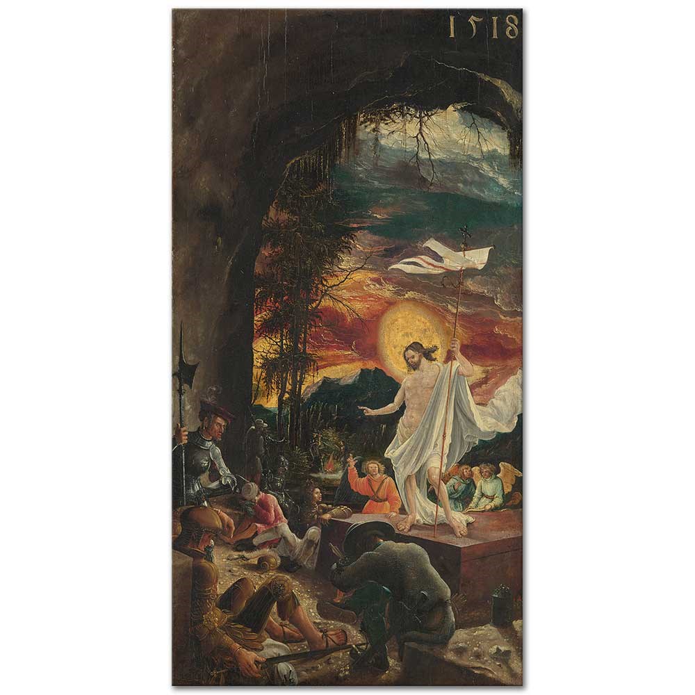 Albrecht Altdorfer Uyanış Kanvas Tablo