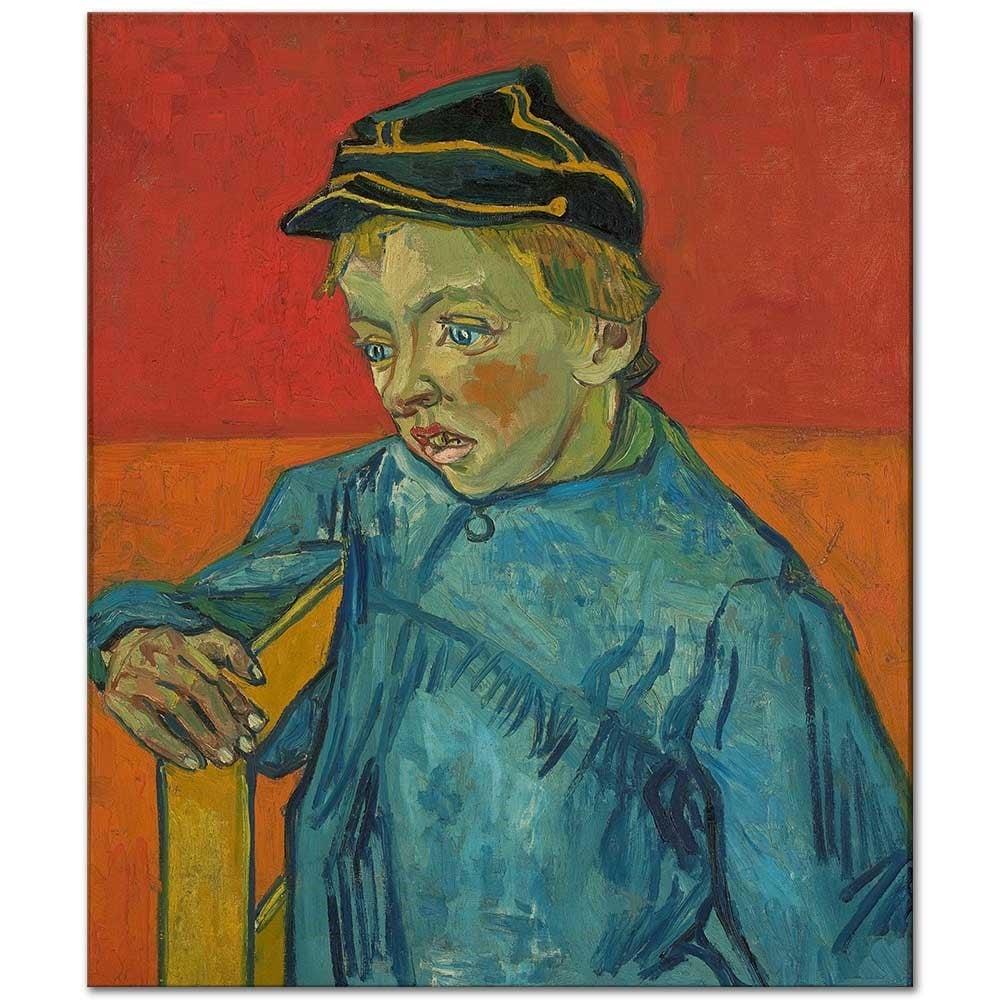 The Schoolboy by Vincent van Gogh as Fine Art Print
