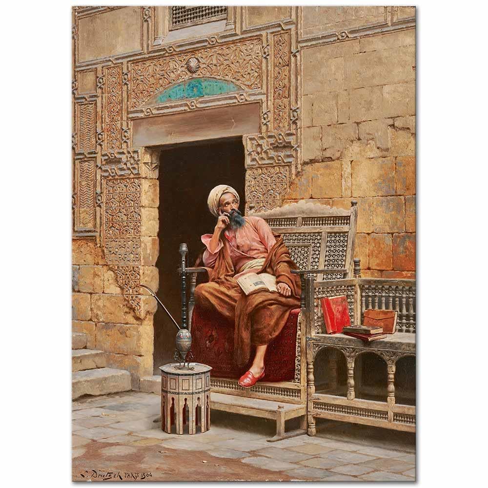 Ludwig Deutsch Katip Kanvas Tablo