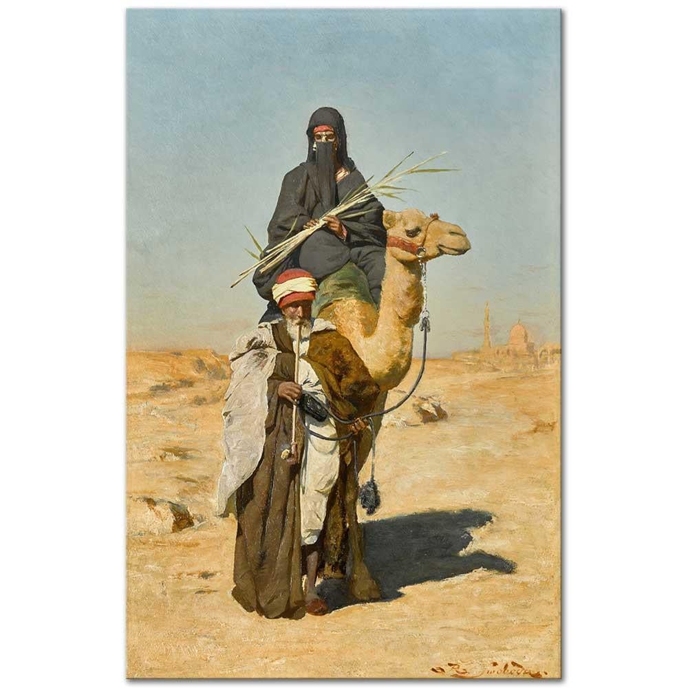 Rudolf Swoboda Güvenilir Rehber Kanvas Tablo