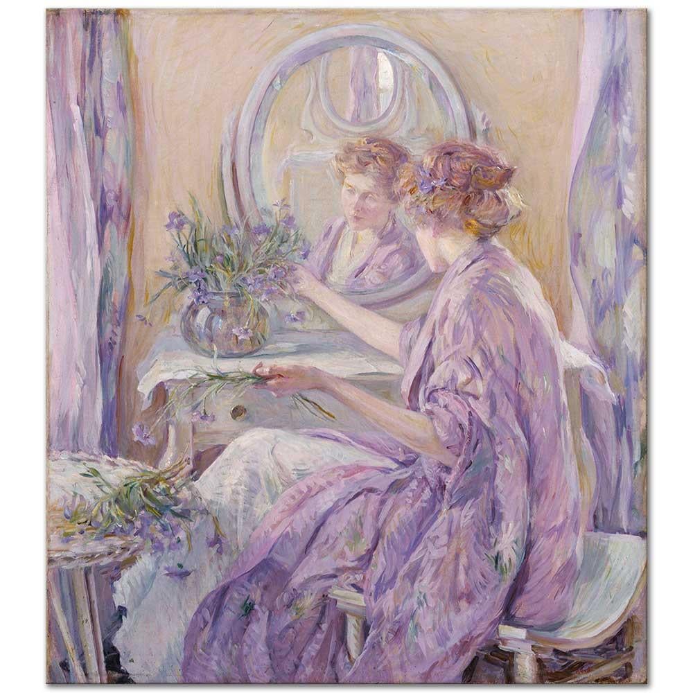 Robert Reid Mor Kimono Kanvas Tablo