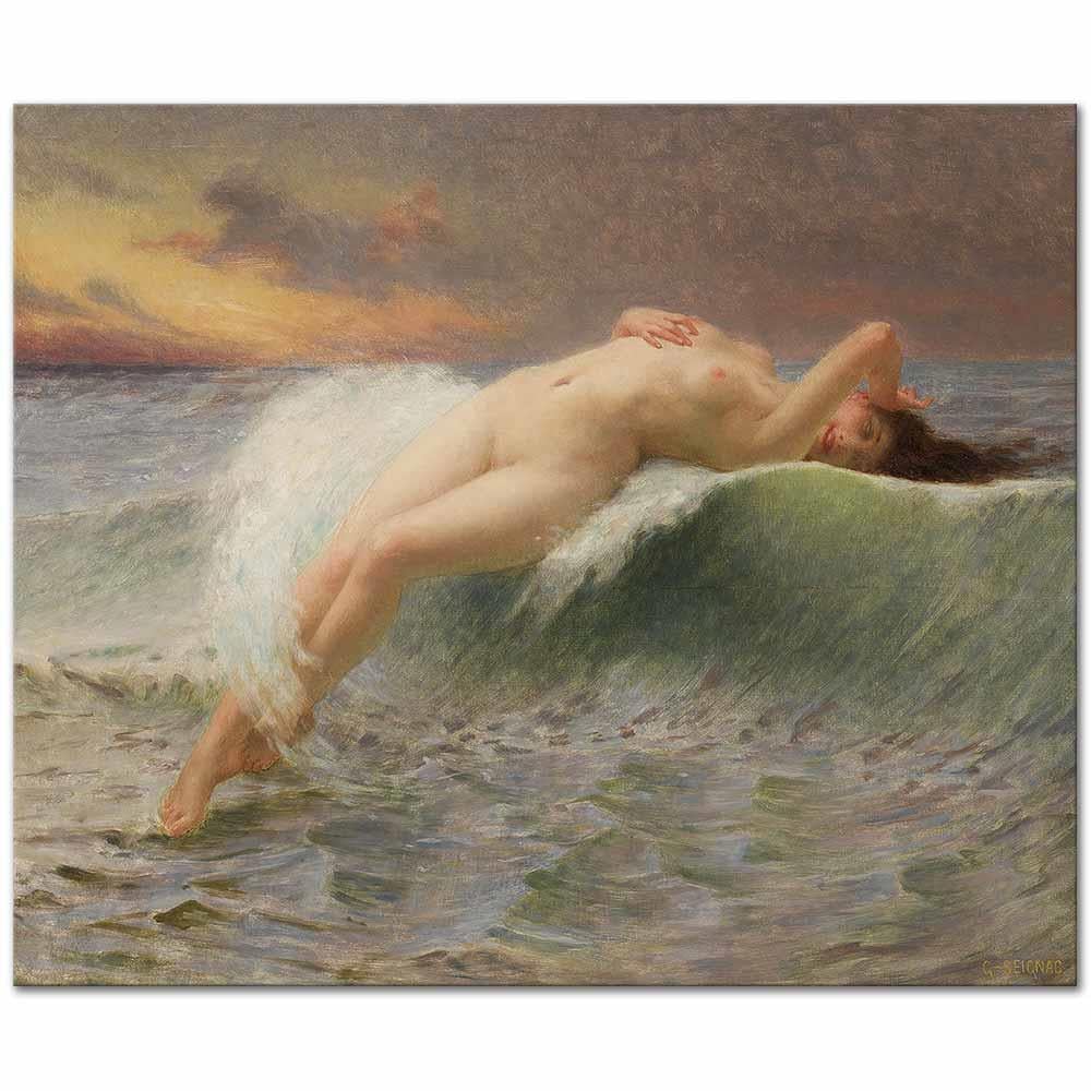 Guillaume Seignac Dalga Kanvas Tablo