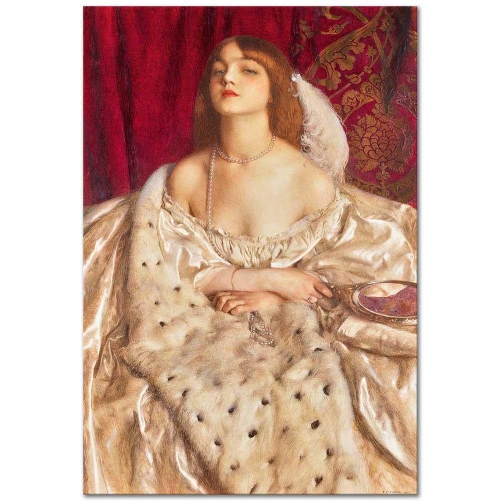 Frank Cadogan Cowper Genç Düşes Kanvas Tablo