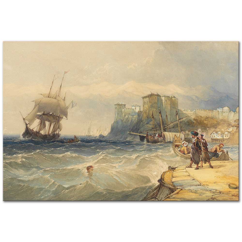 Trebizond by Charles Bentley as Fine Art Print