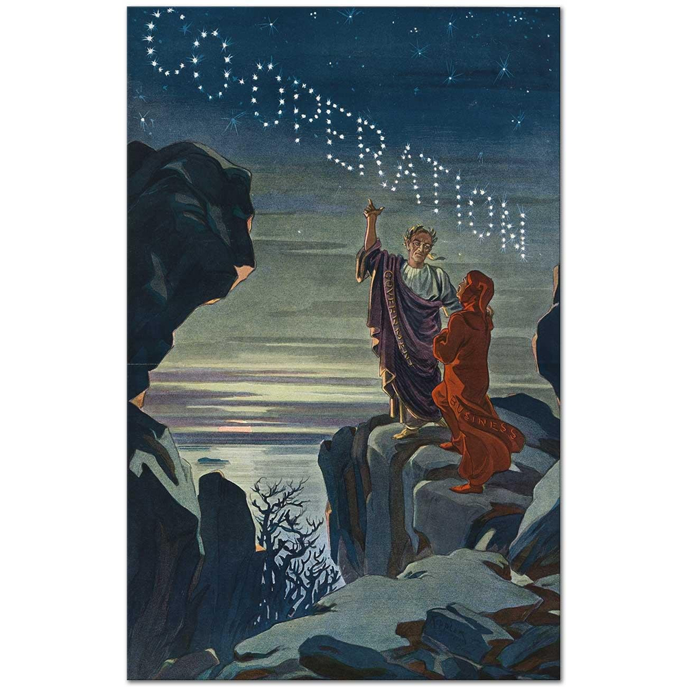 Udo Keppler Hükümet ve İş Dünyası Yeni Bir Güzel Duygular Çağına Giriyor Kanvas Tablo