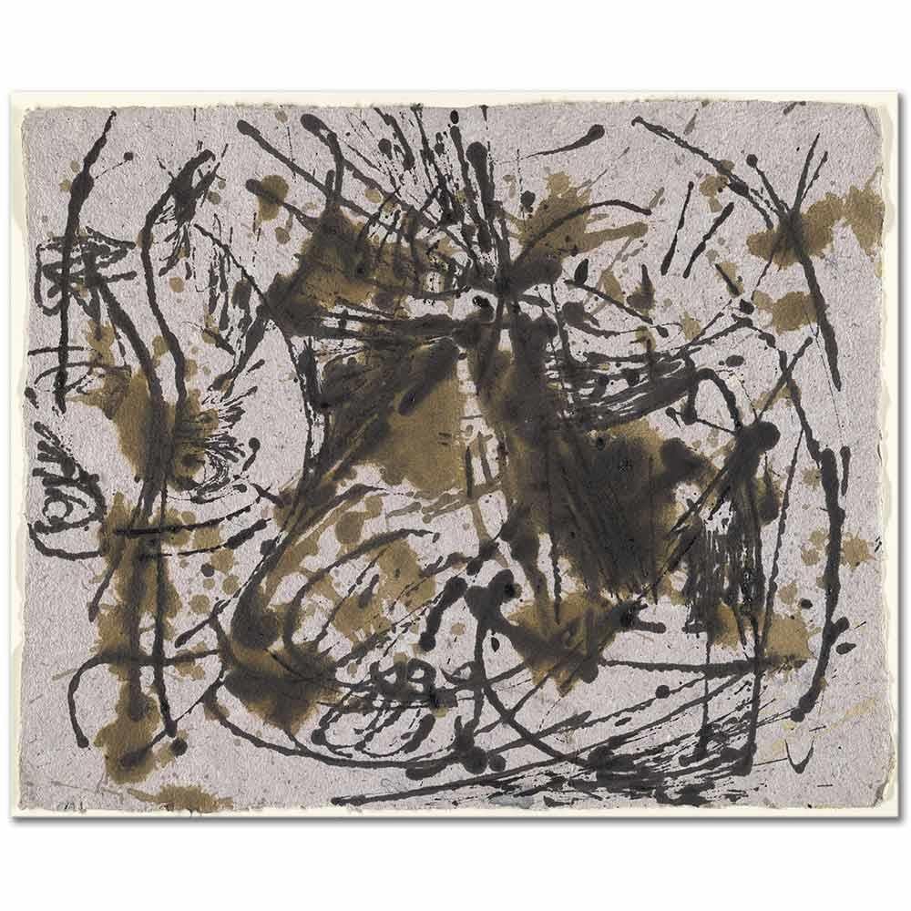 Jackson Pollock İsimsiz 03 Kanvas Tablo