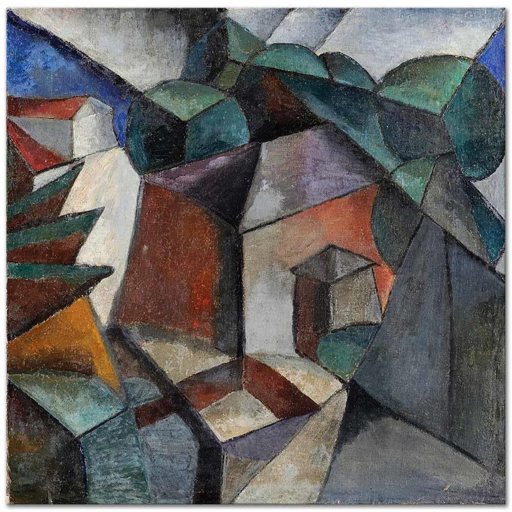 Lyubov Popova İsimsiz 03 Kanvas Tablo