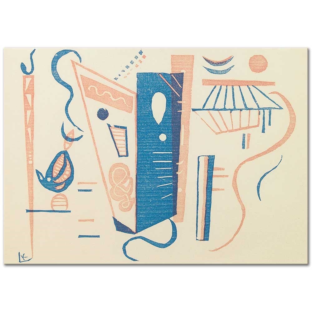 Wassily Kandinsky İsimsiz 1939 Kanvas Tablo
