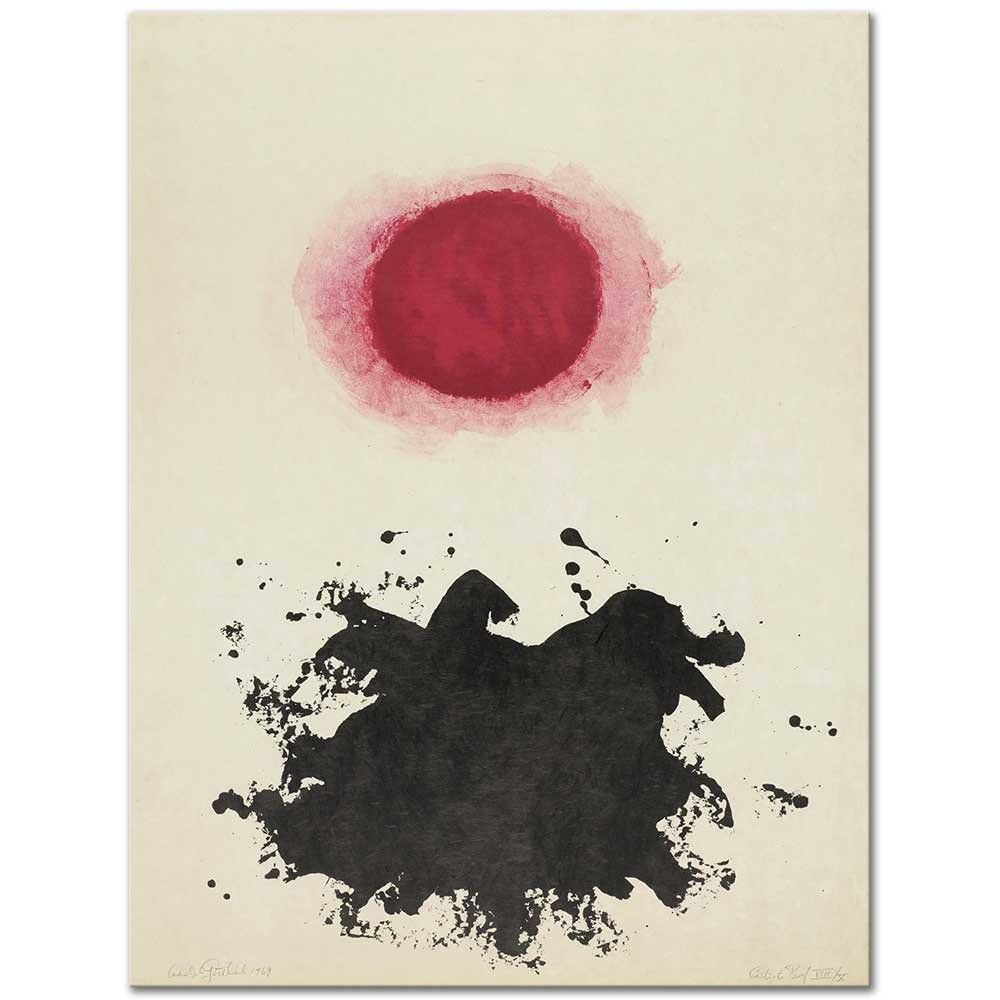 Adolph Gottlieb İsimsiz Uçuştan Kanvas Tablo